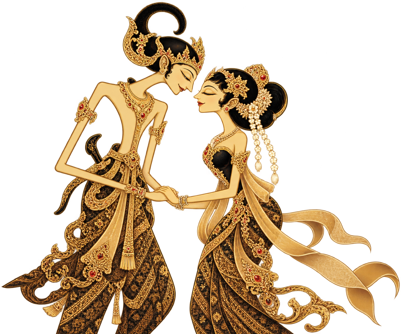 Wayang pasangan NADI Digital Invitation